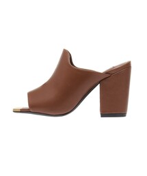 Ungrid | スクエアオープントゥサンダル(シューズ)