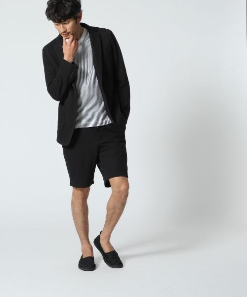 BLISS POINT（ブリスポイント）の「カノコテーラードジャケット（ジャケット/アウター・メンズ・ブラック/グレー・M）」の3枚目の写真