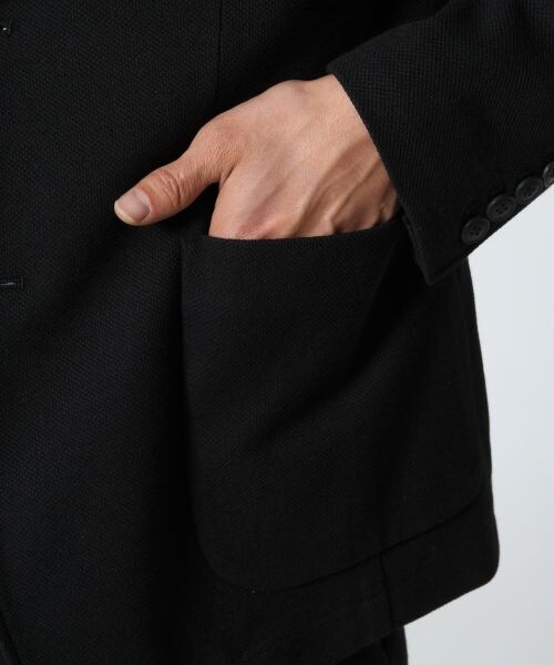 BLISS POINT（ブリスポイント）の「カノコテーラードジャケット（ジャケット/アウター・メンズ・ブラック/グレー・M）」の11枚目の写真