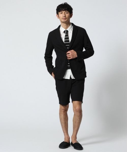 BLISS POINT（ブリスポイント）の「カノコテーラードジャケット（ジャケット/アウター・メンズ・ブラック/グレー・M）」の6枚目の写真