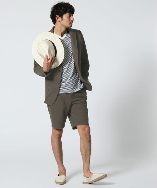 BLISS POINT（ブリスポイント）の「カノコショーツ（パンツ・メンズ・ブラック/グレー/カーキ・M）」の7枚目の写真