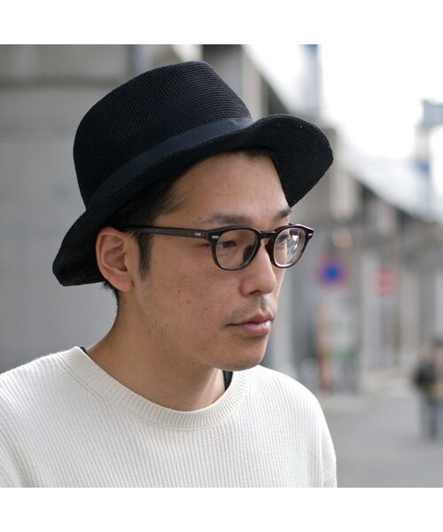 STORES.jp（ストアーズドットジェーピー）の「リボン中折れメッシュハット メンズ＆レディース（ハット・レディース・その他）」の11枚目の写真
