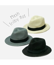 STORES.jp | リボン中折れメッシュハット メンズ＆レディース(ハット)