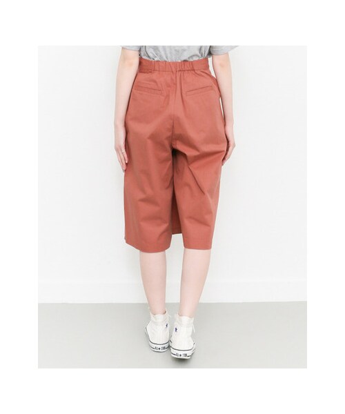 KBF（ケイビーエフ）の「ラップガウチョパンツ（パンツ・レディース・ICE/L/KHAKI/L/BROWN・one）」の12枚目の写真