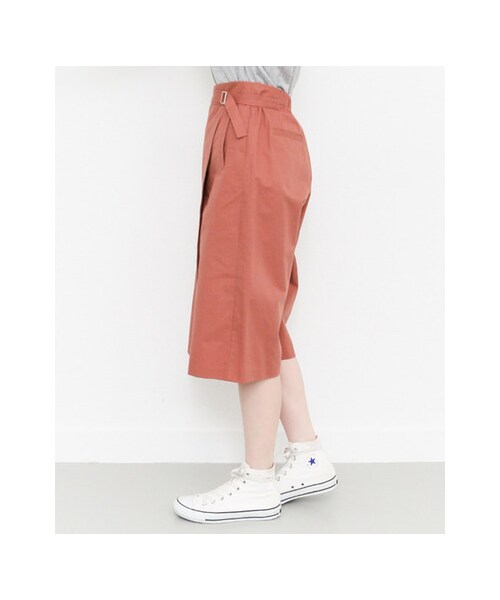 KBF（ケイビーエフ）の「ラップガウチョパンツ（パンツ・レディース・ICE/L/KHAKI/L/BROWN・one）」の11枚目の写真