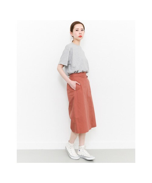 KBF（ケイビーエフ）の「ラップガウチョパンツ（パンツ・レディース・ICE/L/KHAKI/L/BROWN・one）」の9枚目の写真