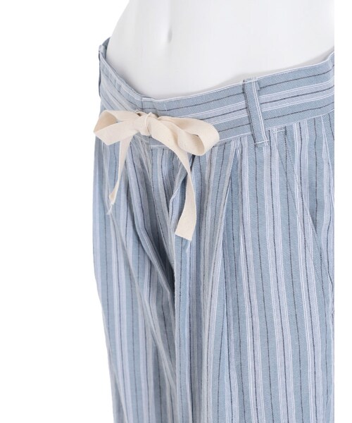 Ungrid（アングリッド）の「ワイドラフタックパンツ（パンツ・レディース・オフホワイト/ブルー・F）」の14枚目の写真