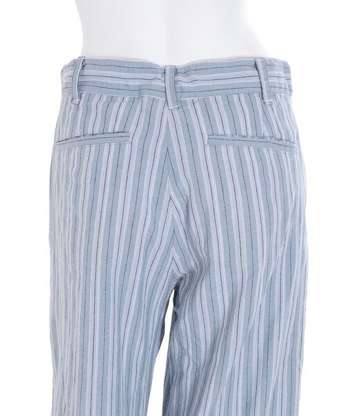 Ungrid（アングリッド）の「ワイドラフタックパンツ（パンツ・レディース・オフホワイト/ブルー・F）」の11枚目の写真