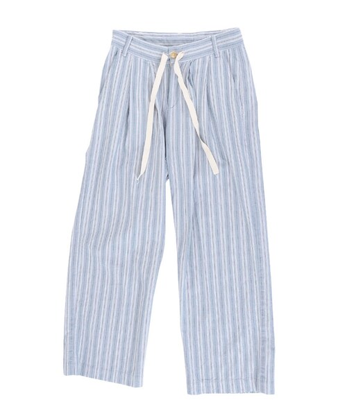 Ungrid（アングリッド）の「ワイドラフタックパンツ（パンツ・レディース・オフホワイト/ブルー・F）」の2枚目の写真