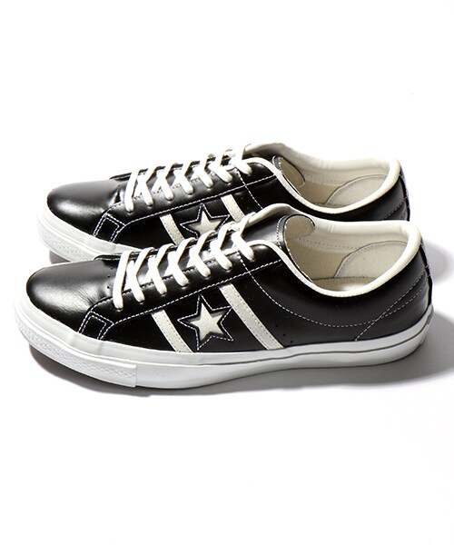 CONVERSE（コンバース）の「STAR&BARSLEATHER（シューズ・メンズ・ホワイト/ブラック・27cm/28cm）」の7枚目の写真