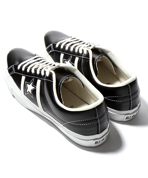 CONVERSE（コンバース）の「STAR&BARSLEATHER（シューズ・メンズ・ホワイト/ブラック・27cm/28cm）」の8枚目の写真