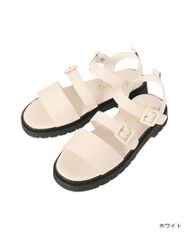 w closet | ストラップサンダル(シューズ)