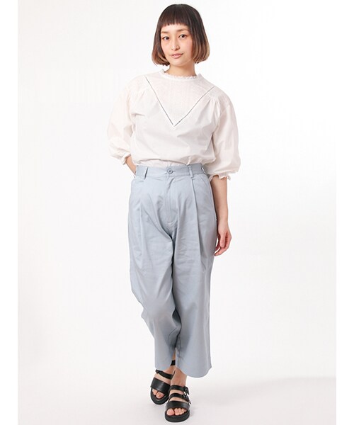 w closet(ダブルクローゼット)の「ストラップサンダル(シューズ・レディース・ホワイト/ブラック・M/L)」の8枚目の写真