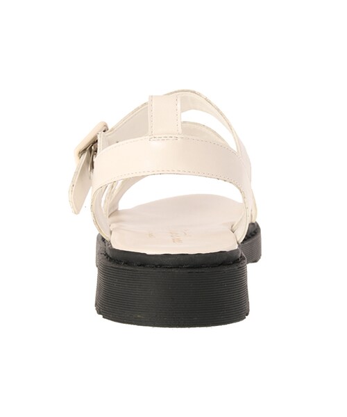 w closet(ダブルクローゼット)の「ストラップサンダル(シューズ・レディース・ホワイト/ブラック・M/L)」の4枚目の写真