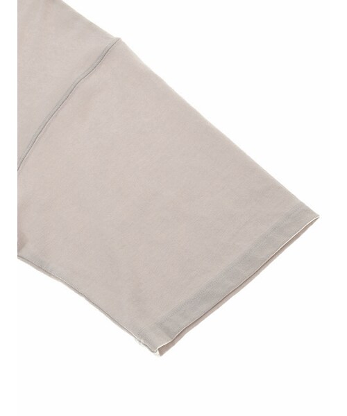 w closet（ダブルクローゼット）の「ポケ付きビッグTシャツ（トップス・レディース・オフホワイト/グレー/キャメル/ブラック・FREE）」の9枚目の写真