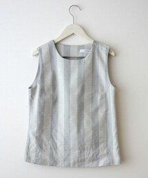 LEONIAS | LEONIAS ストライプセットアップトップス(Tシャツ/カットソー)