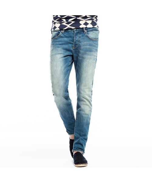 SCOTCH & SODA（スコッチ アンド ソーダ）の「RALSTON SCRAPE AND SHIFT　DENIM BLUE（デニムパンツ・メンズ・DENIM BLUE・W28～W32）」の2枚目の写真