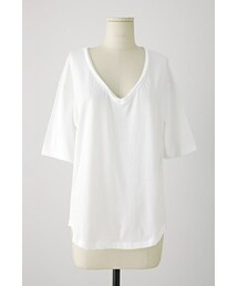 imvely | ヴィンテージ風5分袖Ｔシャツ(Tシャツ/カットソー)