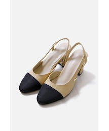 imvely | バイカラースリングバックシューズ(パンプス)