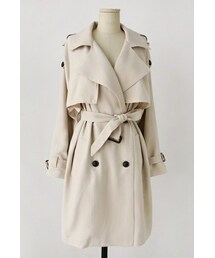 imvely | ドレープトレンチコート(トレンチコート)