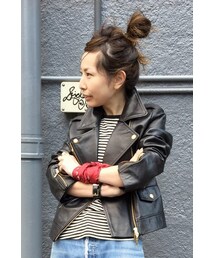 L'Appartement（アパルトモン）の「HORSE LEATHER RIDERS BLOUSON