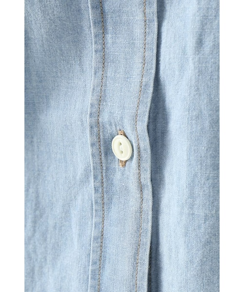 プラージュ タンガリーシャツ plage（プラージュ）の「3/8 per plage ダンガリーシャツ