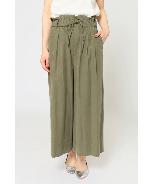 JOURNAL STANDARD（ジャーナルスタンダード）の「《予約》ミリタリークロスクロップドワイドパンツ◆（パンツ・ブラック/キャメル/カーキ・36/38/40）」の14枚目の写真