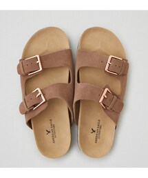 American Eagle | AEOダブルバックルサンダル(サンダル)