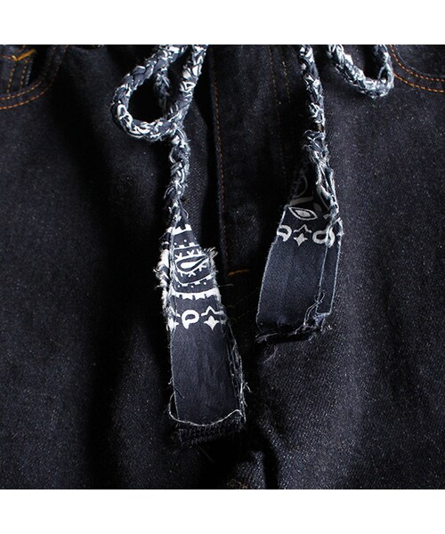 SASQUATCHfabrix.(サスクワァッチファブリックス)の「Slim Tapered Pants(パンツ・Indigo・M/L)」の6枚目の写真