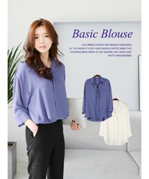 KORMARCH | コットンリネンレギュラーシャツ(シャツ/ブラウス)