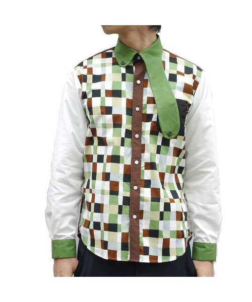 NIRAME.CO（ニラメッコ）の「トルコアイスしゃつ　チョコミント味（シャツ/ブラウス・メンズ・その他）」の2枚目の写真