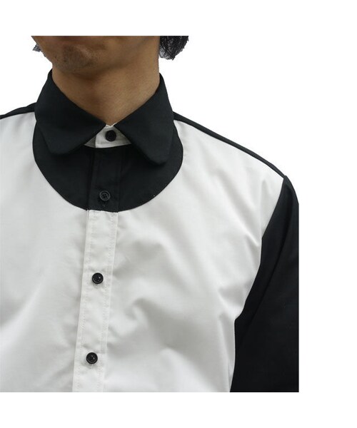 NIRAME.CO（ニラメッコ）の「白熊しゃつ。　モノトーン（シャツ/ブラウス・メンズ・その他）」の6枚目の写真