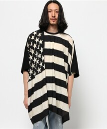 DISCOVERED | ■別注■ DISCOVERED フラッグポンチョ(Tシャツ/カットソー)