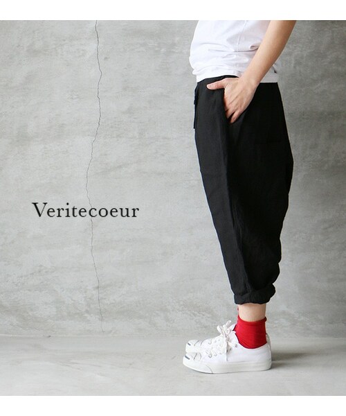 Veritecoeur（ヴェリテクール）の「Veritecoeur リネンサルエルパンツ（その他パンツ）」 - WEAR