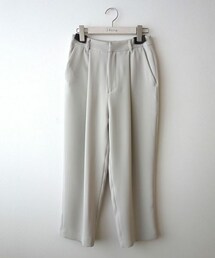 NINE | NINE ダブルフェイスサテンパンツ　set up(その他パンツ)