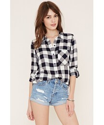 FOREVER 21 | FOREVER 21 plaid flannel shirt(シャツ/ブラウス)