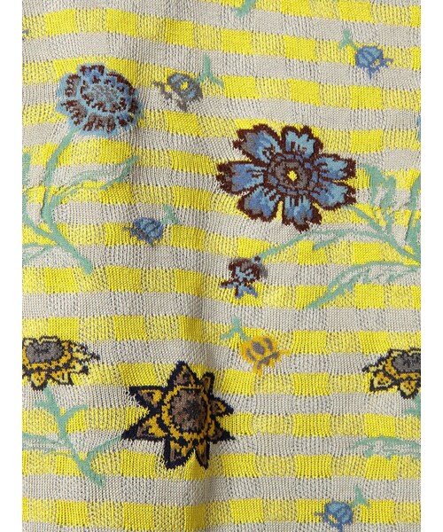 Usagi pour toi（ウサギプゥトワ）の「ANTIPAST ソックスニットカーディガン（その他・0083 YELLOW MIX/0067 SEPIA GREEN・1）」の7枚目の写真