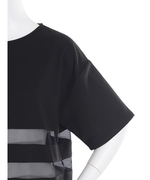 EVRIS(エヴリス)の「【RC限定】コンビラインカットワンピ(ワンピース/ドレス・レディース・ホワイト/ブラック・F)」の10枚目の写真