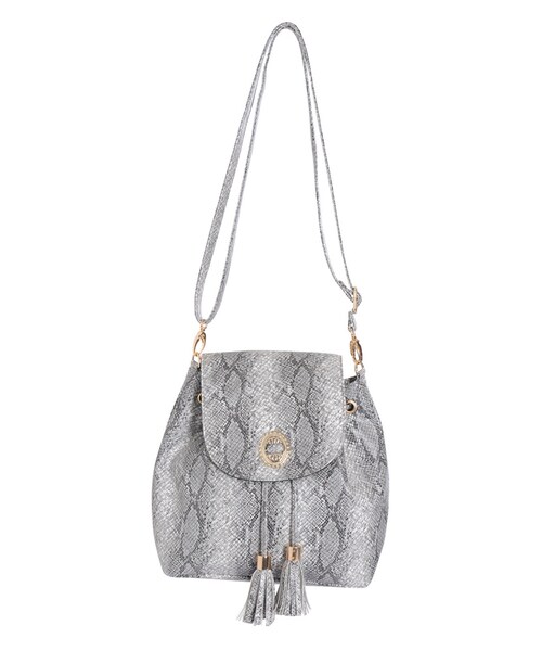 EVRIS（エヴリス）の「3WAYベルトコンチョリュック（バッグ・レディース・ホワイト/ブラック/ブラウン・F）」の6枚目の写真