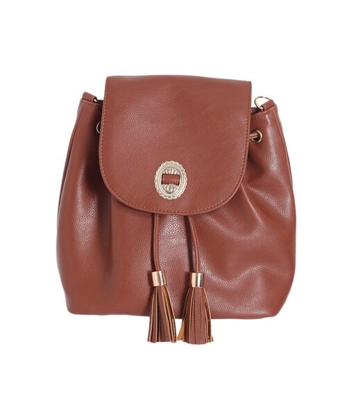 EVRIS（エヴリス）の「3WAYベルトコンチョリュック（バッグ・レディース・ホワイト/ブラック/ブラウン・F）」の3枚目の写真