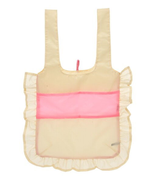 merry jenny（メリージェニー）の「リップナイロンフリルバッグ（バッグ・レディース・ホワイト/グレー/ベージュ・F）」の7枚目の写真