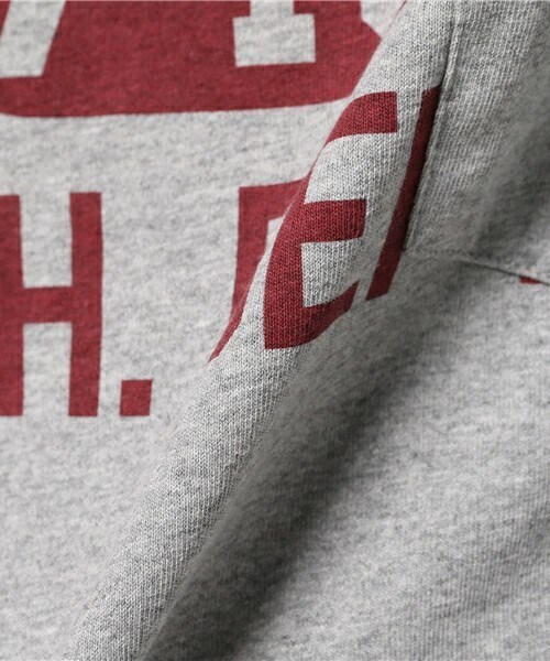 Champion(チャンピオン)の「【Champion(チャンピオン)】別注オーバーポケットTシャツ(Tシャツ/カットソー・メンズ・ホワイト/ネイビー/杢グレー・MEDIUM/LARGE/SMALL)」の10枚目の写真