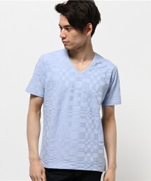 MEN'S BIGI | VネックTシャツ/JAPAN MADE(日本製)(Tシャツ/カットソー)