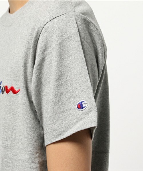 Champion（チャンピオン）の「メンズ チャンピオン アクションスタイル Tシャツ CHAMPION TEE C3-H371（Tシャツ/カットソー・メンズ・ホワイト/グレー/ネイビー・SMALL/MEDIUM/LARGE/X-LARGE）」の7枚目の写真