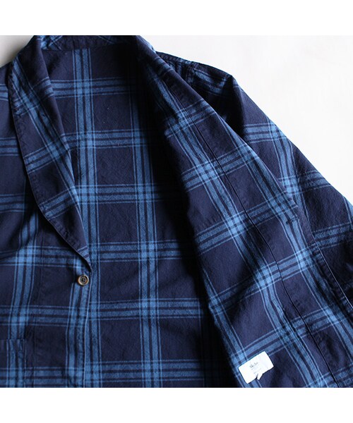 niche.（ニッチ）の「Balboa Gown Coat（ジャケット/アウター・Indigo・S/L）」の8枚目の写真