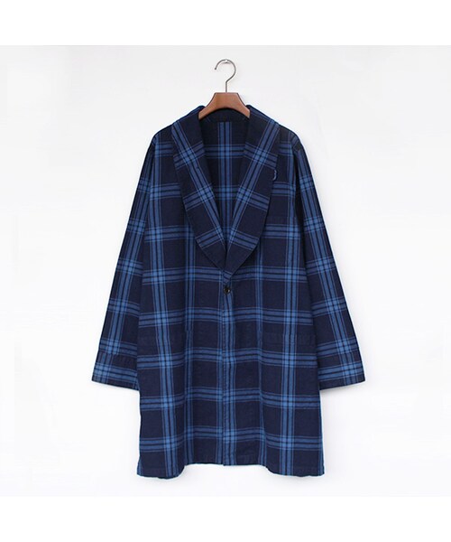 niche.（ニッチ）の「Balboa Gown Coat（ジャケット/アウター・Indigo・S/L）」の2枚目の写真