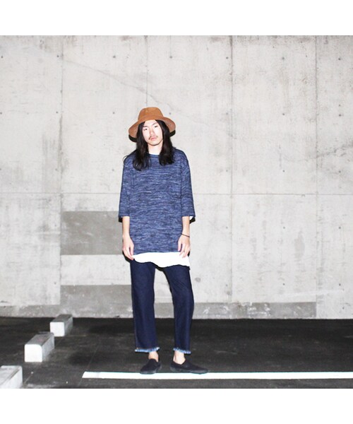 niche.(ニッチ)の「Mix Combo Pocket T-Shirts(トップス・Navy・S/L)」の9枚目の写真
