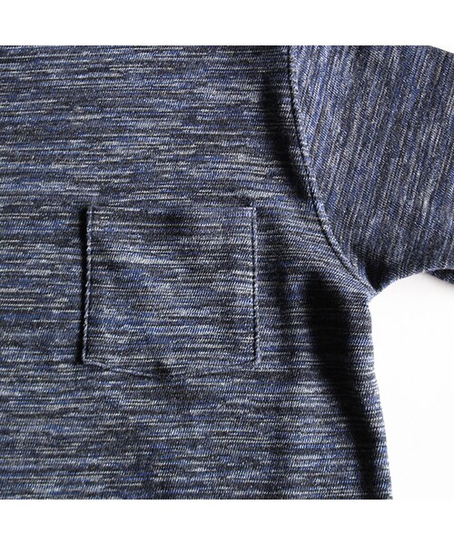 niche.(ニッチ)の「Mix Combo Pocket T-Shirts(トップス・Navy・S/L)」の4枚目の写真