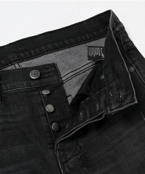 KSUBI(スビ)の「KSUBI 『VAN WINLE』クラッシュデニムパンツ(デニムパンツ・メンズ・ダークブルー/ブラック・28/30)」の10枚目の写真