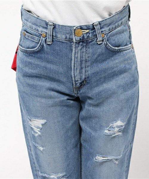 Lee（リー）の「Lee LOOSE TAPERED（デニムパンツ・レディース・ブルー・34/36/38）」の5枚目の写真